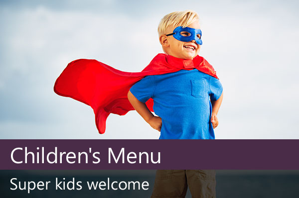 Children's menu.